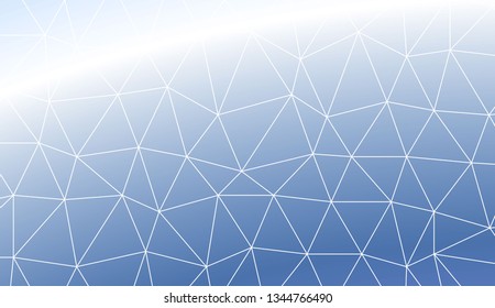 Modern elegant background with polygonal elements. For interior wallpaper, smart design, fashion print. Vector illustration. Creative gradient color