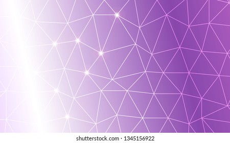 Modern elegant background with polygonal elements. For interior wallpaper, smart design, fashion print. Vector illustration. Creative gradient color