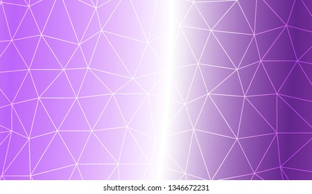 Modern elegant background with polygonal elements. For interior wallpaper, smart design, fashion print. Vector illustration. Creative gradient color