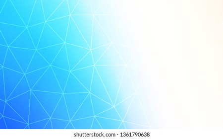 Modern elegant background with polygonal elements. For interior wallpaper, smart design, fashion print. Vector illustration. Creative gradient color