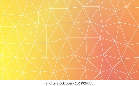 Modern elegant background with polygonal elements. For your business, presentation, fashion print. Vector illustration. Creative gradient color