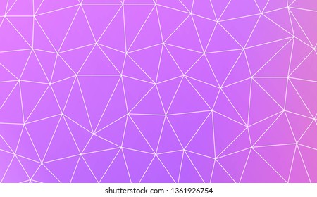 Modern elegant background with polygonal elements. For interior wallpaper, smart design, fashion print. Vector illustration. Creative gradient color