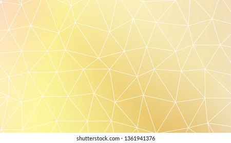 Modern elegant background with polygonal elements. For interior wallpaper, smart design, fashion print. Vector illustration. Creative gradient color
