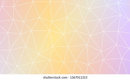 Modern elegant background with polygonal elements. For interior wallpaper, smart design, fashion print. Vector illustration. Creative gradient color
