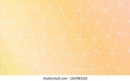 Modern elegant background with polygonal elements. Template for wallpaper, interior design, decoration, scrapbooking page. Vector illustration. Light Gradient Abstract Background