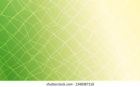 Modern elegant background with polygonal mesh elements. For interior wallpaper, smart design, fashion print. Vector illustration. Creative gradient color