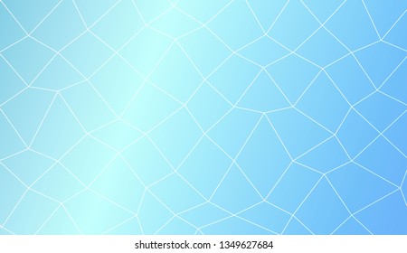 Modern elegant background with polygonal mesh elements. For interior wallpaper, smart design, fashion print. Vector illustration. Creative gradient color