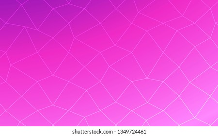 Modern elegant background with polygonal mesh elements. For interior wallpaper, smart design, fashion print. Vector illustration. Creative gradient color