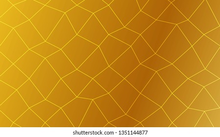 Modern elegant background with polygonal mesh elements. For interior wallpaper, smart design, fashion print. Vector illustration. Creative gradient color