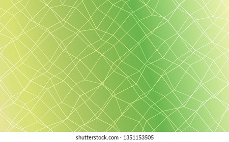 Modern elegant background with polygonal mesh elements. For interior wallpaper, smart design, fashion print. Vector illustration. Creative gradient color