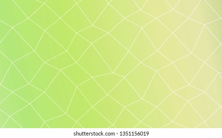 Modern elegant background with polygonal mesh elements. For interior wallpaper, smart design, fashion print. Vector illustration. Creative gradient color