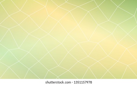 Modern elegant background with polygonal mesh elements. For interior wallpaper, smart design, fashion print. Vector illustration. Creative gradient color