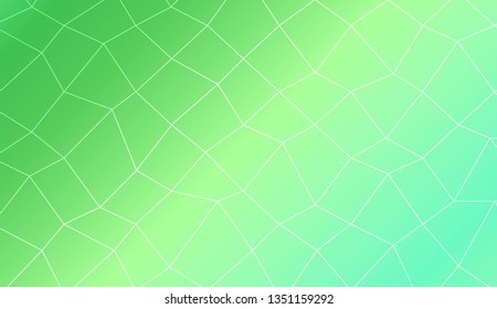 Modern elegant background with polygonal mesh elements. For interior wallpaper, smart design, fashion print. Vector illustration. Creative gradient color