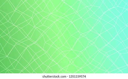 Modern elegant background with polygonal mesh elements. For interior wallpaper, smart design, fashion print. Vector illustration. Creative gradient color