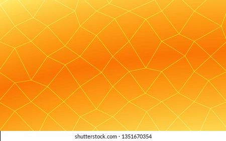 Modern elegant background with polygonal mesh elements. For interior wallpaper, smart design, fashion print. Vector illustration. Creative gradient color