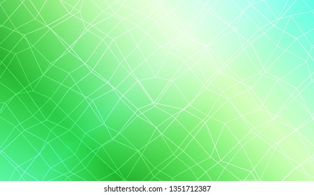 Modern elegant background with polygonal mesh elements. For interior wallpaper, smart design, fashion print. Vector illustration. Creative gradient color