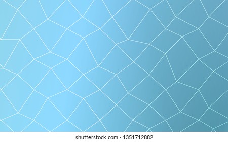 Modern elegant background with polygonal mesh elements. For interior wallpaper, smart design, fashion print. Vector illustration. Creative gradient color