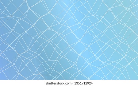 Modern elegant background with polygonal mesh elements. For interior wallpaper, smart design, fashion print. Vector illustration. Creative gradient color