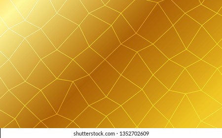 Modern elegant background with polygonal mesh elements. For interior wallpaper, smart design, fashion print. Vector illustration. Creative gradient color