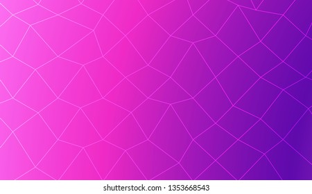 Modern elegant background with polygonal mesh elements. For interior wallpaper, smart design, fashion print. Vector illustration. Creative gradient color