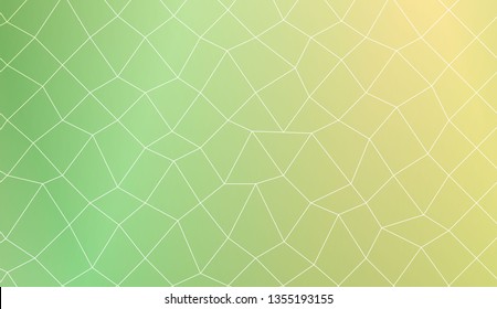 Modern elegant background with polygonal mesh elements. For interior wallpaper, smart design, fashion print. Vector illustration. Creative gradient color