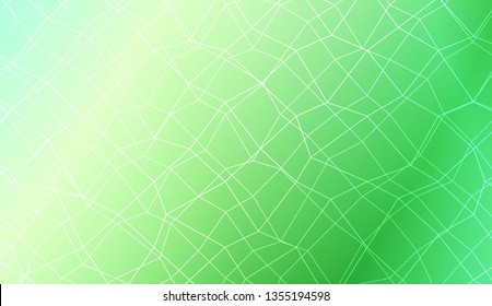 Modern elegant background with polygonal mesh elements. For interior wallpaper, smart design, fashion print. Vector illustration. Creative gradient color