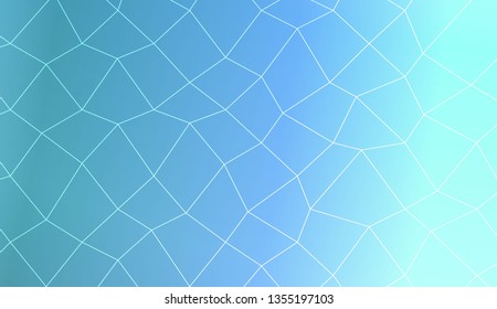 Modern elegant background with polygonal mesh elements. For interior wallpaper, smart design, fashion print. Vector illustration. Creative gradient color