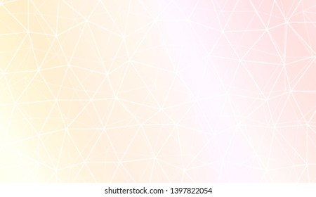 Modern elegant background with polygonal pattern with triangles elements. For interior wallpaper, smart design, fashion print. Vector illustration. Creative gradient color