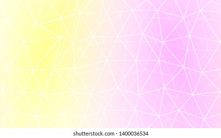Modern elegant background with polygonal pattern with triangles elements. For interior wallpaper, smart design, fashion print. Vector illustration. Creative gradient color