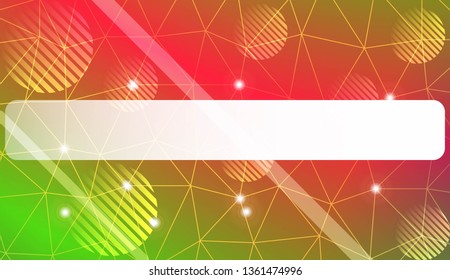 Modern elegant background with triangles, line, circle, space for text elements. Template for wallpaper, interior design, decoration, scrapbooking page. Vector illustration. Light Gradient Background.