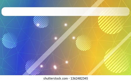 Modern elegant background with triangles, line, circle, space for text elements. Template for wallpaper, interior design, decoration, scrapbooking page. Vector illustration. Light Gradient Background.