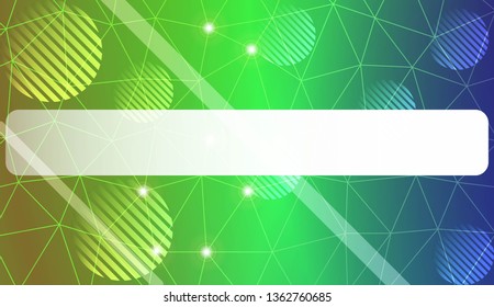 Modern elegant background with triangles, line, circle, space for text elements. Template for wallpaper, interior design, decoration, scrapbooking page. Vector illustration. Light Gradient Background.
