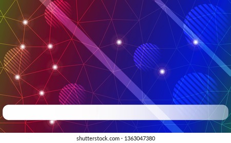 Modern elegant background with triangles, line, circle, space for text elements. Template for wallpaper, interior design, decoration, scrapbooking page. Vector illustration. Light Gradient Background.