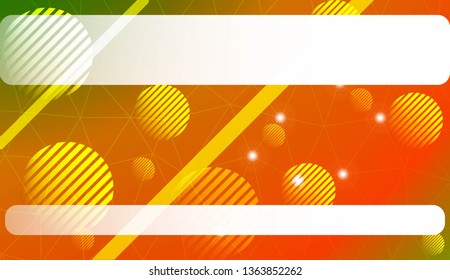 Modern elegant background with triangles, line, circle, space for text elements. Template for wallpaper, interior design, decoration, scrapbooking page. Vector illustration. Light Gradient Background.