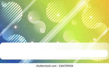 Modern elegant background with triangles, line, circle, space for text elements. Template for wallpaper, interior design, decoration, scrapbooking page. Vector illustration. Light Gradient Background.