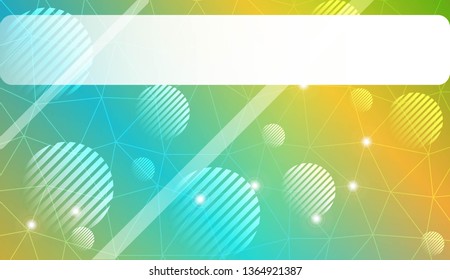 Modern elegant background with triangles, line, circle, space for text elements. Template for wallpaper, interior design, decoration, scrapbooking page. Vector illustration. Light Gradient Background.