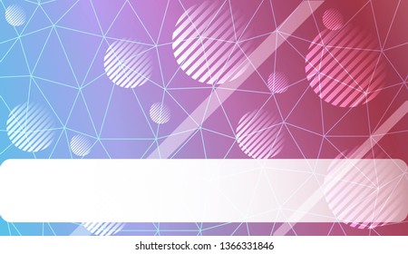 Modern elegant background with triangles, line, circle, space for text elements. Template for wallpaper, interior design, decoration, scrapbooking page. Vector illustration. Light Gradient Background.