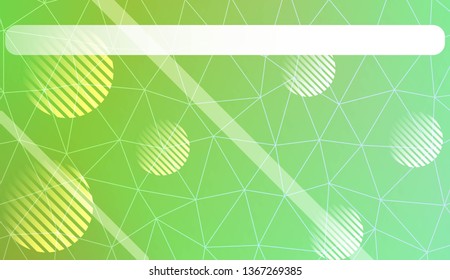 Modern elegant background with triangles, line, circle, space for text elements. Template for wallpaper, interior design, decoration, scrapbooking page. Vector illustration. Light Gradient Background.