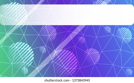 Modern elegant background with triangles, line, circle, space for text elements. Template for wallpaper, interior design, decoration, scrapbooking page. Vector illustration. Light Gradient Background.