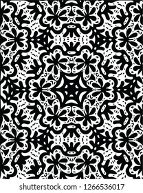 Modern elegant beautiful lace vector pattern decorative shape design for many creative ideas