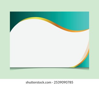 Gráfico elegante moderno de la Plantilla del certificado en blanco del logro
