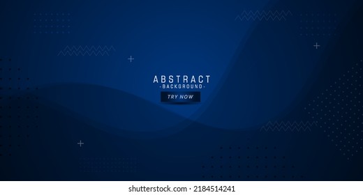 modern elegant blue abstract background geometry for banner, cover, flyer, brochure, poster design, business presentation and website. Eps10 vector