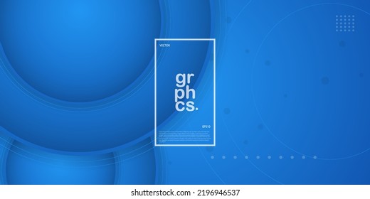 modern elegant blue abstract background geometry for banner, cover, flyer, brochure, poster design, business presentation and website. Eps10 vector