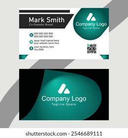 Modern and Elegant Business Card Design: Professional Branding Template