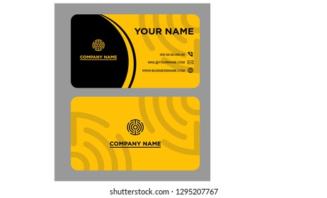 modern and elegant business cards