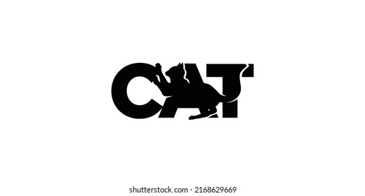 Modern and elegant cat logo design 2