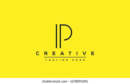 Modern elegant creative P Logo Design and template. PP icon initial Based Monogram and Letters in vector.