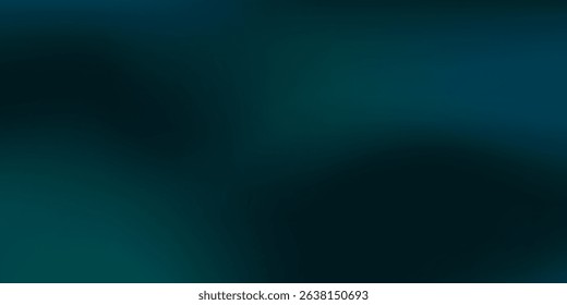 Modern elegant dark blue to light blue and green gradient background illustration, ideal for sophisticated abstract modern