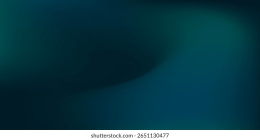 Modern elegant dark blue to light blue and green gradient background illustration art modern