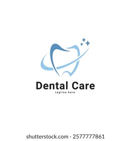 Modern and elegant dentist logo. Dentist logo vector design.